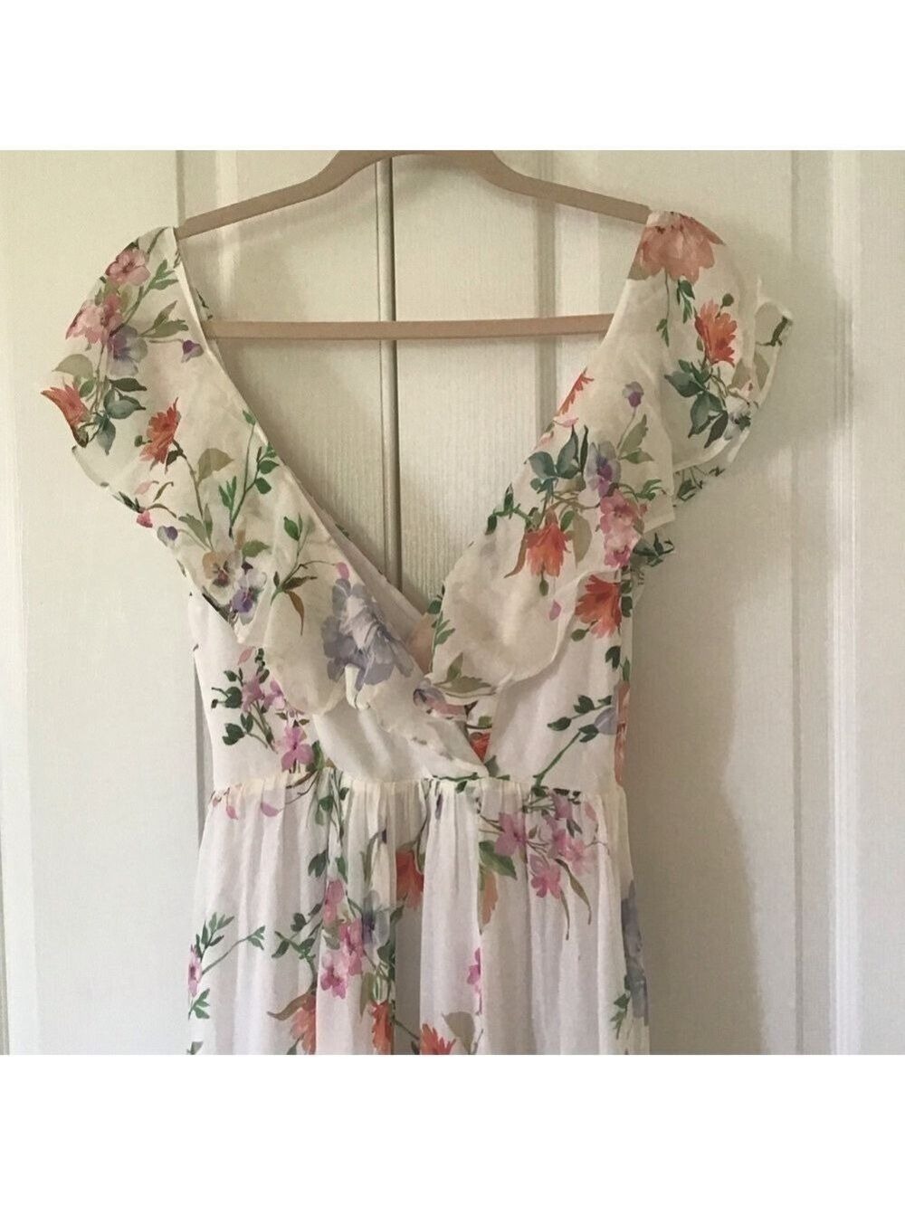 Yumi Kim Floral Maxi Dress - Cream and Multicolor - Picture 4 of 7